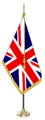Indoor U.K. Flag Set