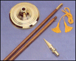 Indoor Accessories Kit - Gold Spear Top